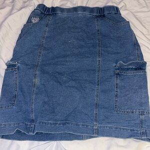 Denim skirt